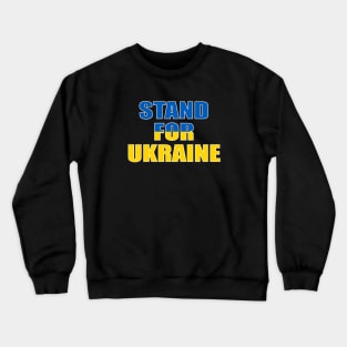 Stand For Ukraine 1a Crewneck Sweatshirt